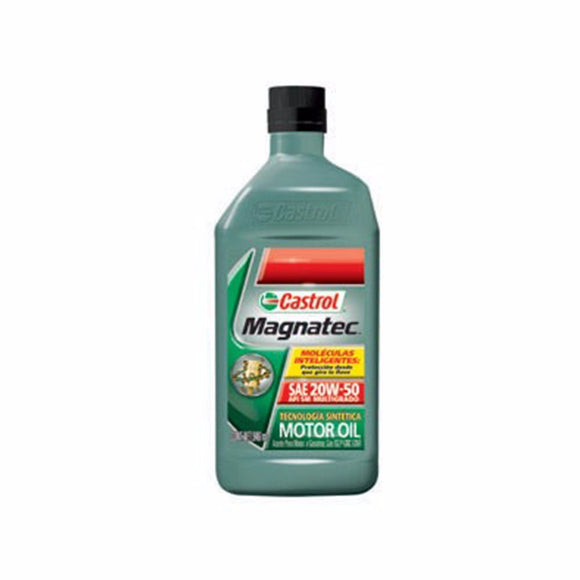 ACEITE MOTOR   20W50 LITRO  MAGNATEC CASTROL    CODIGO ACA-06346