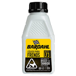 LIQUIDO DE FRENOS 350 ML  BARDAHL.    CODIGO 15011BA