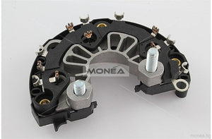 PORTA DIODO ALTERNADOR   BOSCH VW GOLF JETTA POINTER AUDI 120MM 130A  IBR244  F00M123201 GENERICO        CODIGO 26312