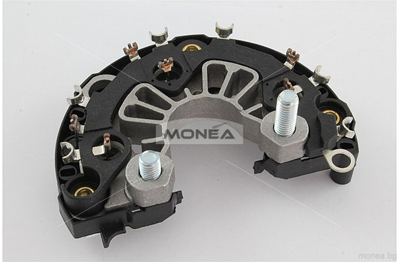 PORTA DIODO ALTERNADOR   BOSCH VW GOLF JETTA POINTER AUDI 120MM 130A  IBR244  F00M123201 GENERICO        CODIGO 26312
