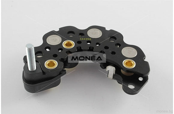 PORTA DIODO ALTERNADOR   DELCO CHEVROLET MATIZ DAEWOO 7SI 12V 65A   DR9410        CODIGO 93740791