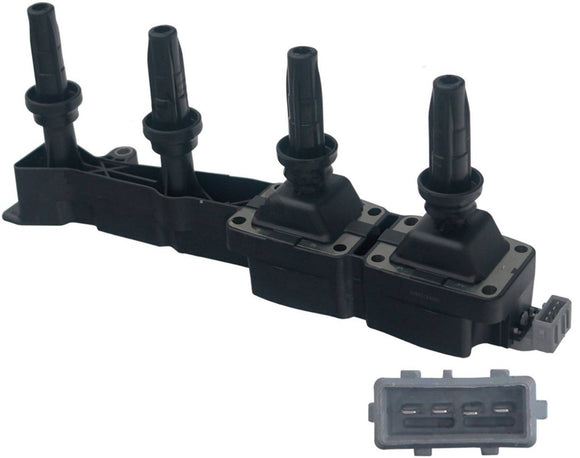 BOBINA   MODULO PEUGEOT 206  4PINES 1.6L 01/08  245095   UF-701   VALEO       CODIGO 45252