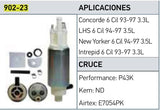 BOMBA GASOLINA CHRYSLER CONCORDE INTREPID NEW YORKER 93/97   REPUESTO    CODIGO E7054PK