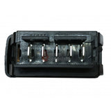 INTERRUPTOR CRISTALES NISSAN PLATINA CLIO  KANGOO 5 TERMINALES     CODIGO 19658