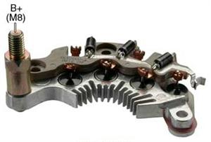 PORTA DIODO ALTERNADOR   DELCO CHEVY OPEL ISUZU 12V  CS130D  DER2000       CODIGO 26108