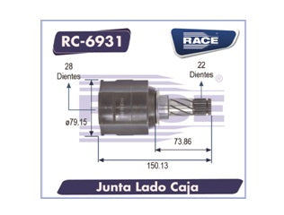 JUNTA HOMOCINETICA CHEVY 94/04   LADO CAJA      CODIGO RC-6931R