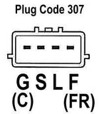 ALTERNADOR MITSUBISHI CHRYSLER INTREPID CONCORDE 300M V6 3.2 3.5L 98/01 12V 130A   LESTER 13764       CODIGO 13764