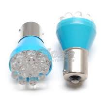 FOCO 1156 12V LED AZUL BLISTER 2 PIEZAS      CODIGO 17117