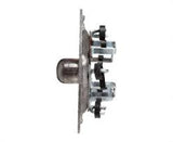 PORTA CARBON MARCHA FORD PLATINO 4 1/2 TAPA TRASERA METALICA   52-207      CODIGO 30105