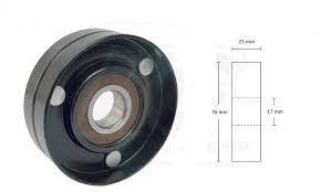 POLEA LOCA LISA 3 X 1 CHEVY TODOS KR-137027     CODIGO 54045