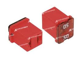 FUSIBLE MODERNO HEMBRA  MINI 50A ROJO ORIGINAL    CODIGO 017905