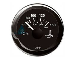 MARCADOR TEMPERATURA UNIVERSAL ACEITE VDO ELECTRICO 150PSI     CODIGO 21051