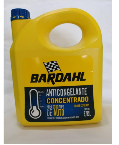 ANTICONGELANTE GALON   BARDAHL LISTO PARA USAR        CODIGO 14212BA