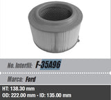 FILTRO AIRE AFINACION  FORD RANGER  EXPLORER L4 2.0L 2.2L   12/17 TDI  F-35A96  CODIGO F35A96