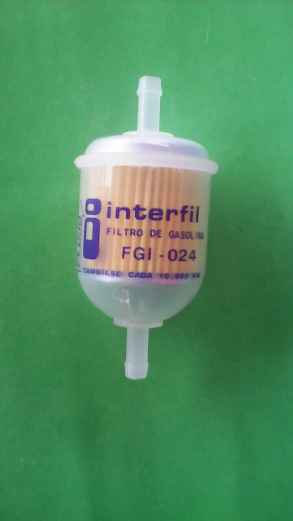 FILTRO GASOLINA AFINACION  UNIVERSAL FORD CHRYSLER CHEVROLET CARBURADOS   FGI-24        CODIGO MFG 2