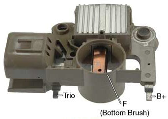 REGULADOR ALTERNADOR MITSUBISHI FORD THUNDERBIRD  IM270         CODIGO 31220