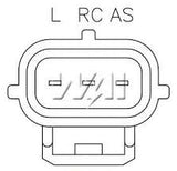 REGULADOR ALTERNADOR MITSUBISHI FORD FIESTA 12V 90A    IM503       CODIGO IM503