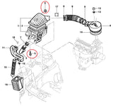 SOPORTE CAJA DE FILTRO DE AIRE  CHEVY CORSA   94/11      CODIGO 90411706