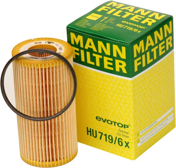 FILTRO ACEITE AFINACION  CARTUCHO VW BORA LEON TOLEDO  2.0 2.5 L 2005 HU719/6X       CODIGO HU-719/6X