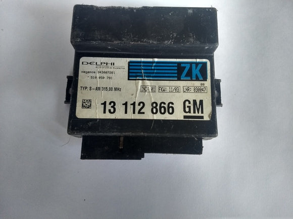 MODULO CHEVROLET ALARMA ASTRA 2003     CODIGO 13112866