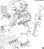 MANGUERA CHEVROLET MATIZ SPARK VALVULA DE ADMISION PURGA      CODIGO 96946201