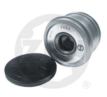 POLEA ALTERNADOR DE CLUTCH 6 RANURAS ZEN 5586 VALEO BMW AUDI SPRINTER FREIGHTLINER       CODIGO ZEN 5586