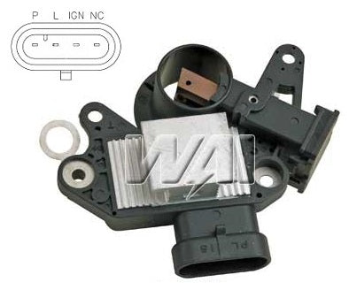 REGULADOR ALTERNADOR DELCO 11SI 12V 70-95A   D2198       CODIGO 3258815
