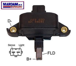 REGULADOR ALTERNADOR BOSCH CHEVY LUV  9190067016    IB391      CODIGO 31005