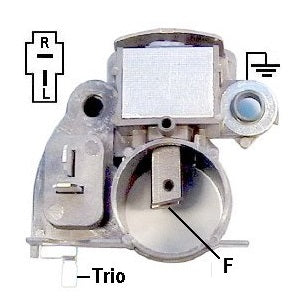 REGULADOR ALTERNADOR MITSUBISHI MITSUBISHI  MAZDA    IM216          CODIGO 31306