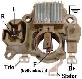 REGULADOR ALTERNADOR MITSUBISHI MAZDA TRACTOR DIESEL IM293        CODIGO IM293