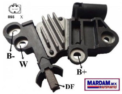 REGULADOR ALTERNADOR BOSCH BMW X5 323i 328i 535i 07/10  F00M346089  IB6024  ORIGINAL     CODIGO R-IB6024