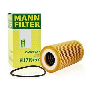 FILTRO ACEITE AFINACION  PORSCHE CAYENNE CAIMAN BOXTER 2.6 2.7 3.2 L   1997-2009 MANN HU-719/5X          CODIGO HU-719/5X