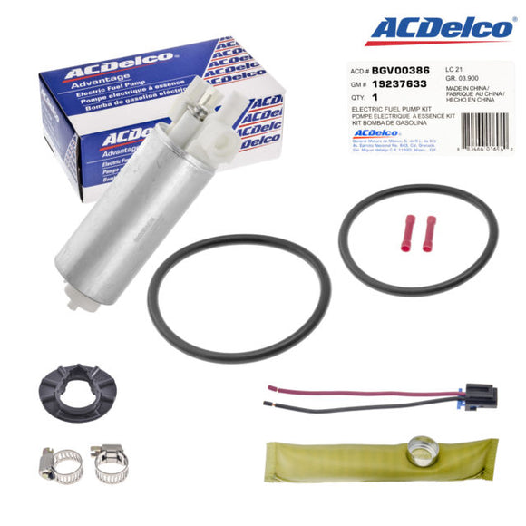 BOMBA GASOLINA CHEVROLET CAPRICE BLAZER S10 SILHOETTE SUBURBAN CARGO VAN PICK-UP  86/05 V6 V8  2.8L 3.1L 4.3L 5.7L 7.4L   REPUESTO  AC DELCO    CODIGO BGV00386