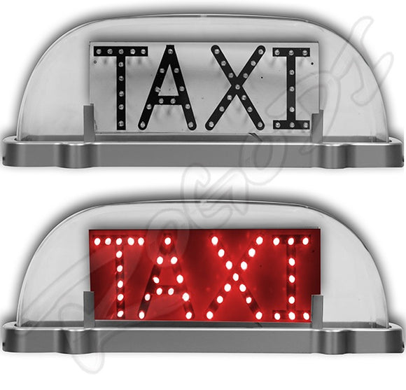 COPETE TAXI IMAN LUZ LED ROJA      CODIGO 43014