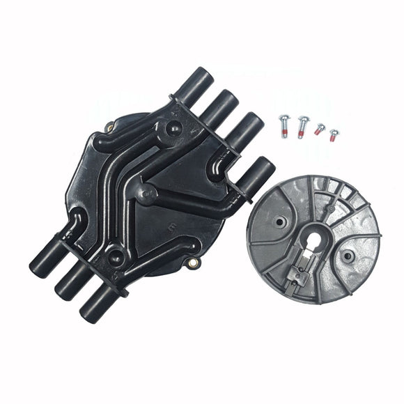 TAPA DISTRIBUIDOR CHEVROLET VORTEC PICKUP V6 99/ KIT TAPA Y ROTOR 6 CIL      CODIGO KIT-224