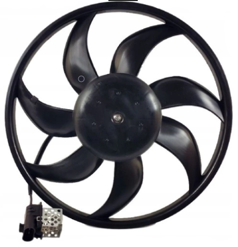 MOTOVENTILADOR CHEVROLET CORSA TORNADO MERIVA  02/03  7 ASPAS CON RESISTENCIA   CODIGO 24402524