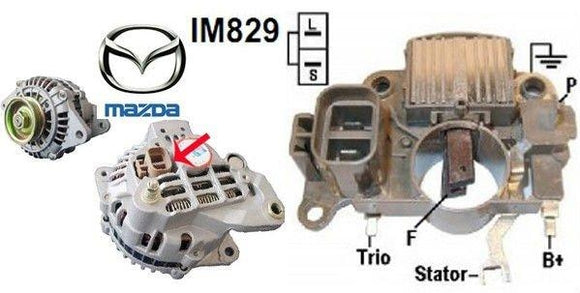REGULADOR ALTERNADOR MITSUBISHI MAZDA PICK UP 2.2L  55A    IM829  35-8332      CODIGO  IM829