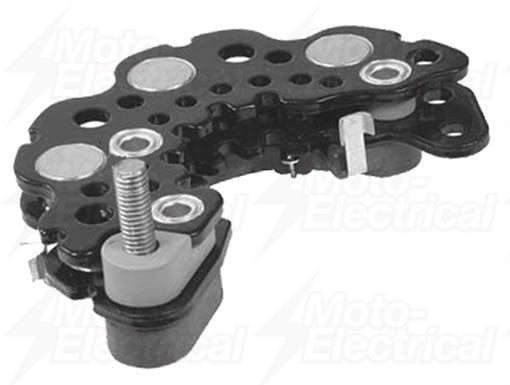 PORTA DIODO ALTERNADOR   DELCO CHEVROLET MATIZ SPARK 7SI 70A SIN BORNE EN MEDIO DR9410       CODIGO 26227